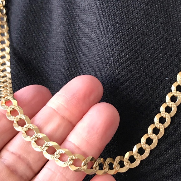 Vintage Jewelry - VTG 14k Solid Gold Chain Necklace